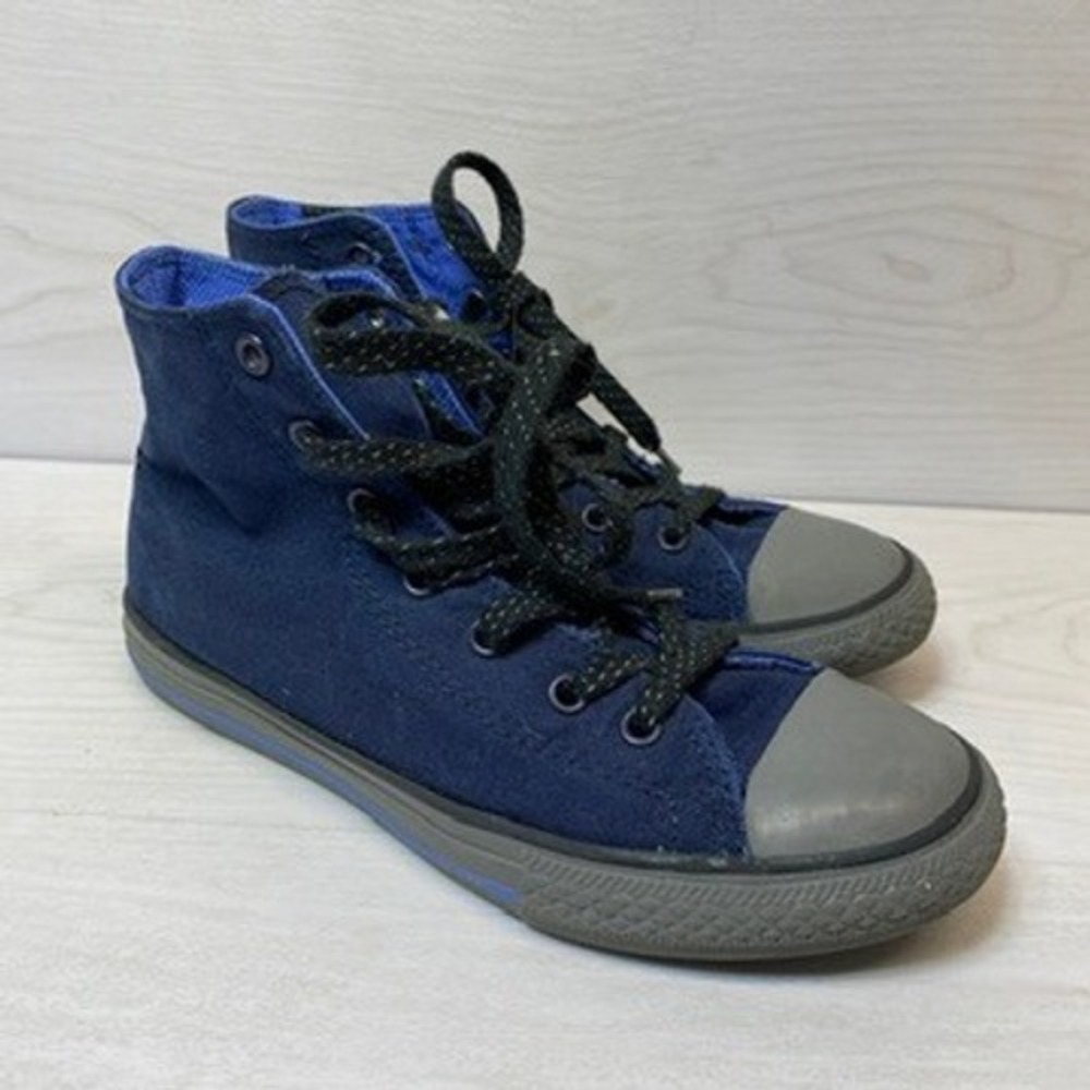 Converse Unisex 4.5 High Top Sneakers Counter Climate Navy Canvas Water Repel